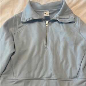 Target all in motion Light Blue Half-Zip Womens Sweater size small